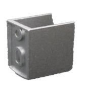 Wall Bracket Solid (Curtains / Hospital)
